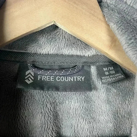 Free Country Womens Aeris 2 Super softshell jacket size medium 8-10 gray - Picture 2 of 8